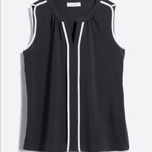 Calvin Klein Women’s Career Blouse | L, Navy